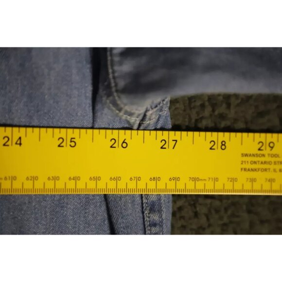 VTG Crable Sportswear ButtonUp Shirt Men XXL Blue Ohio State Buckeyes Embroidery - Picture 8 of 10